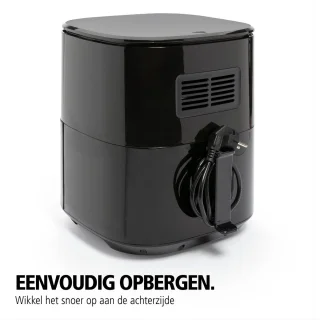 Brabantia HaloAir BBEK1131 Airfryer 5.5L Zwart