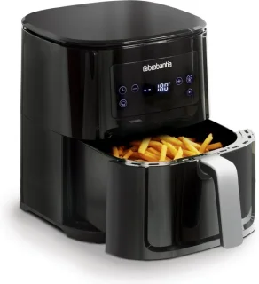 Brabantia HaloAir BBEK1131 Airfryer 5.5L Zwart