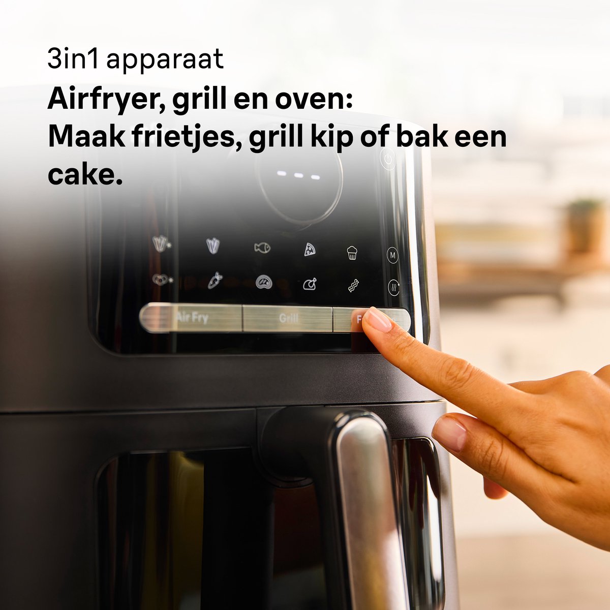 Braun MultiFry 5 HF5073 Airfryer 6L RealOven