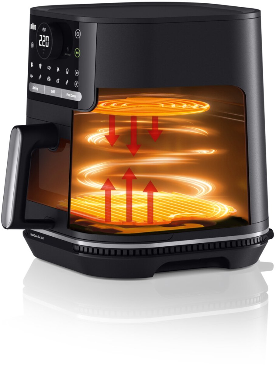 Braun MultiFry 5 HF5073 Airfryer 6L RealOven