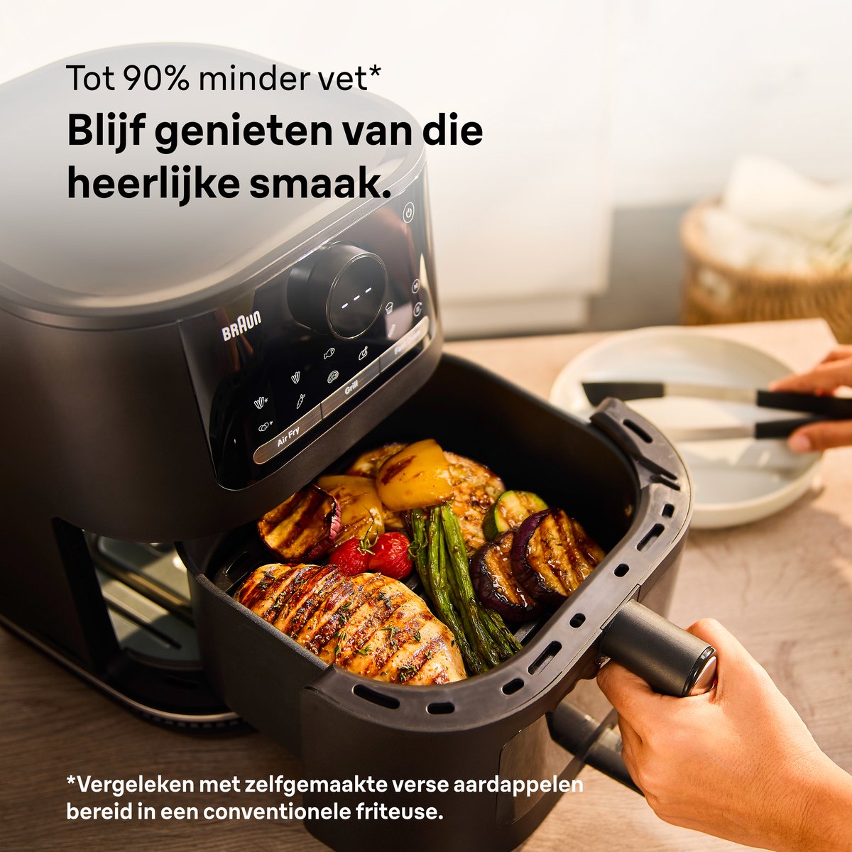 Braun MultiFry 5 HF5073 Airfryer 6L RealOven