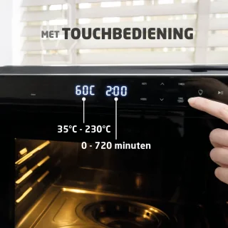BREND BR-2234 XXL Vrijstaande Airfryer Stoomoven