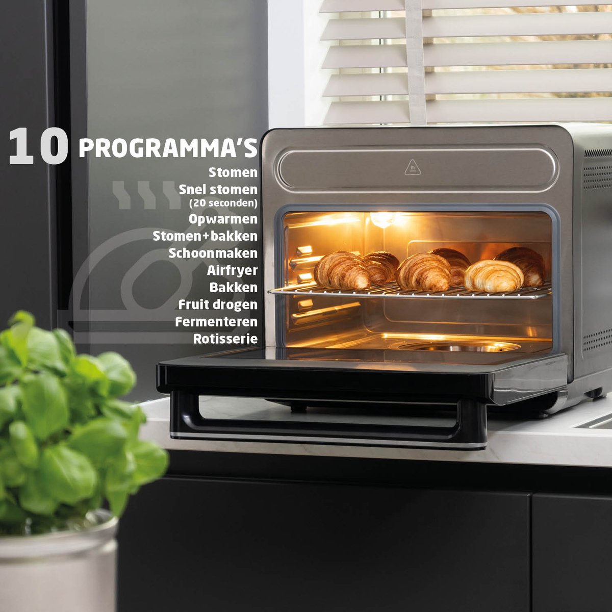Wat vinden we goed aan de BREND BR-2234 XXL Vrijstaande Airfryer Stoomoven