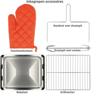 BREND BR-2234 XXL Vrijstaande Airfryer Stoomoven