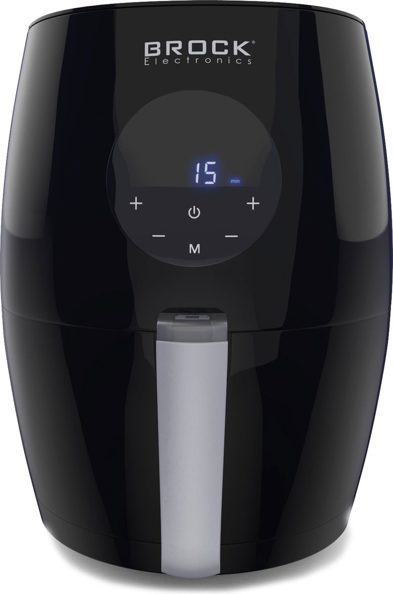 Brock Electronics Digitale Airfryer 3.5L Zwart