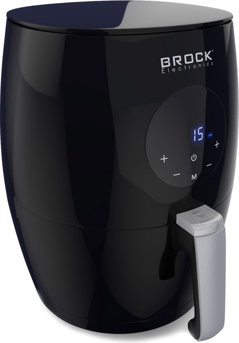 Brock Electronics Digitale Airfryer 3.5L Zwart