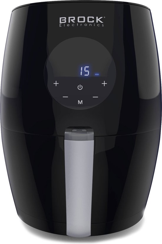 Brock Electronics Digitale Airfryer 3.5L Zwart