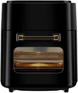 Broodroosteroven hetelucht mini digitaal 15L zwart