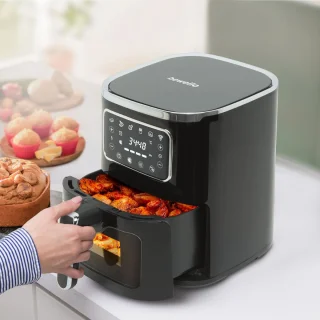 BW Airfryer BW1002B - 5 L - Zwart