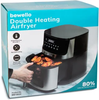 BW Airfryer XXL BW1002C – 7,5 L – Zwart