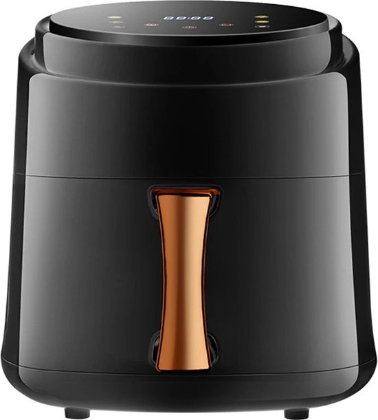 By Barkhuis Airfryer Luchtfriteuse Zwart Transparant