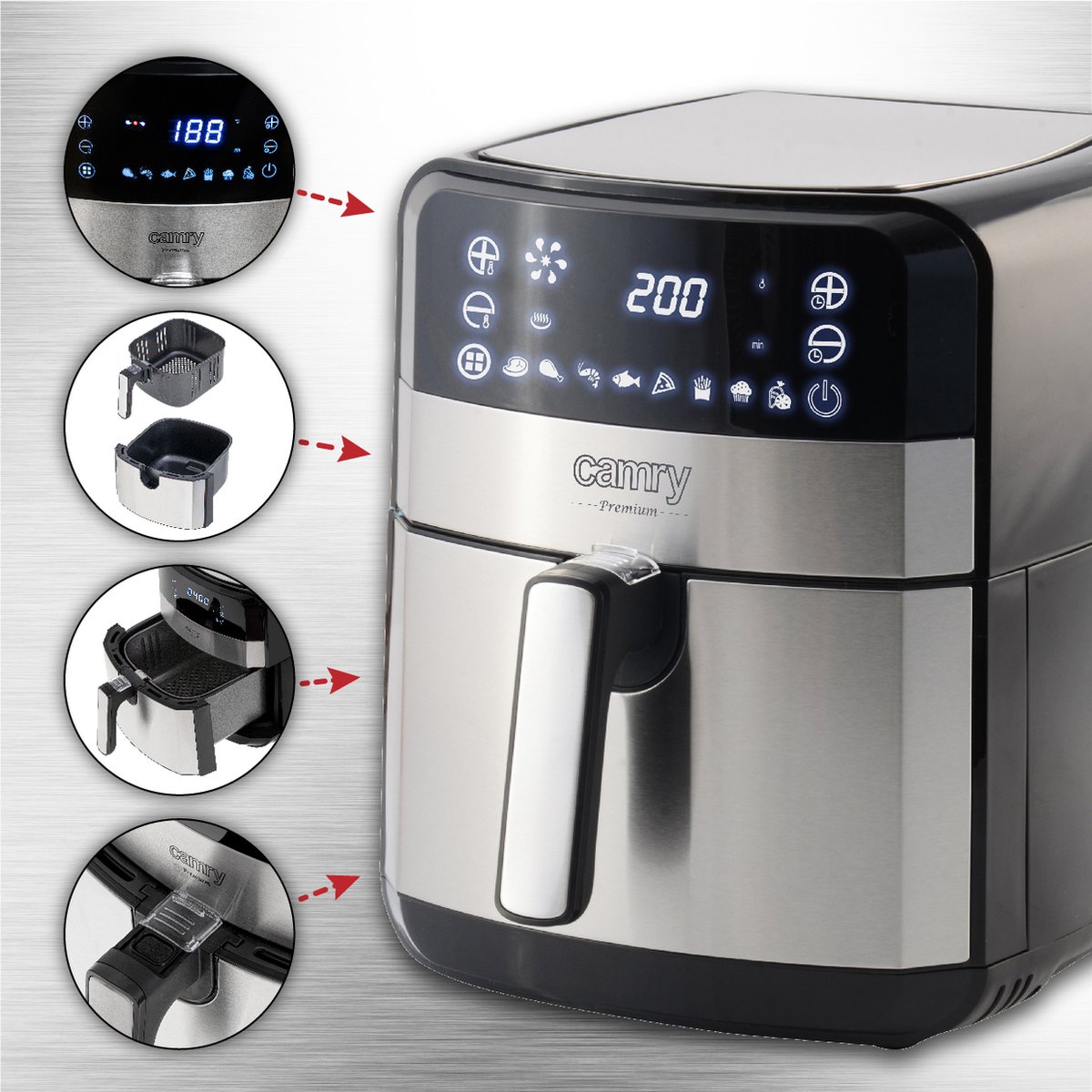 Camry CR 6311 Airfryer Oven 5L