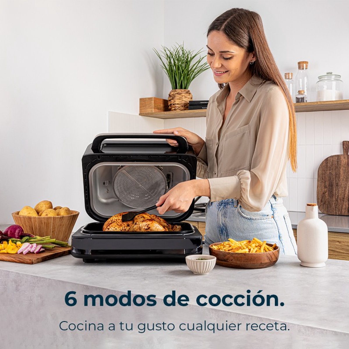 Cecotec Cecofry FireDome 6000 Airfryer Grill 2400W