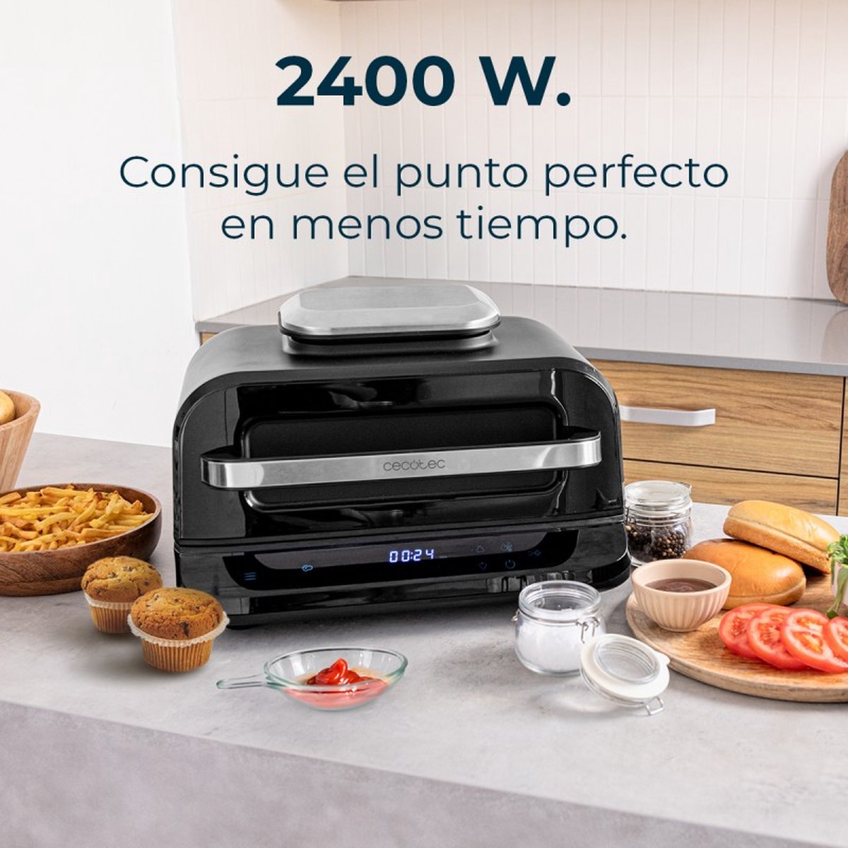 Cecotec Cecofry FireDome 6000 Airfryer Grill 2400W