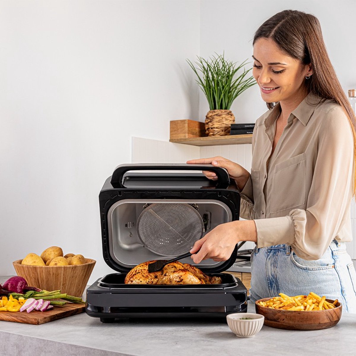 Cecotec Cecofry FireDome 6000 Airfryer Grill 2400W