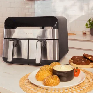 Cecotec Dubbele Airfryer XXL 9L Touchscreen 2800W