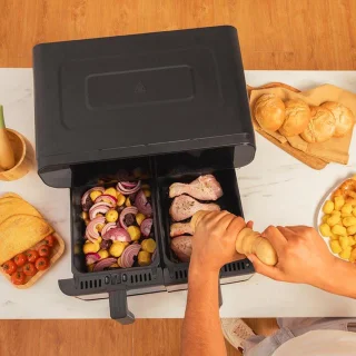 Cecotec Dubbele Airfryer XXL 9L Touchscreen 2800W