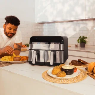 Cecotec Dubbele Airfryer XXL 9L Touchscreen 2800W