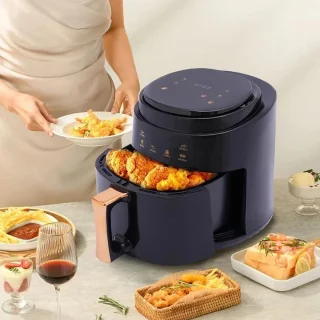 Cheffinger CF-AFRY8 Digitale 8L Luchtfriteuse 1400W Zwart