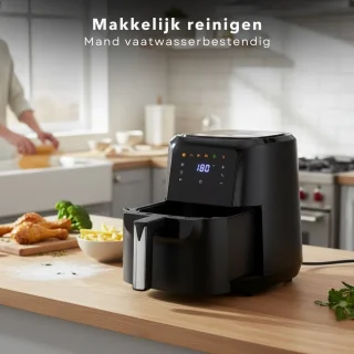 Cheqo® Airfryer 6L Heteluchtfriteuse