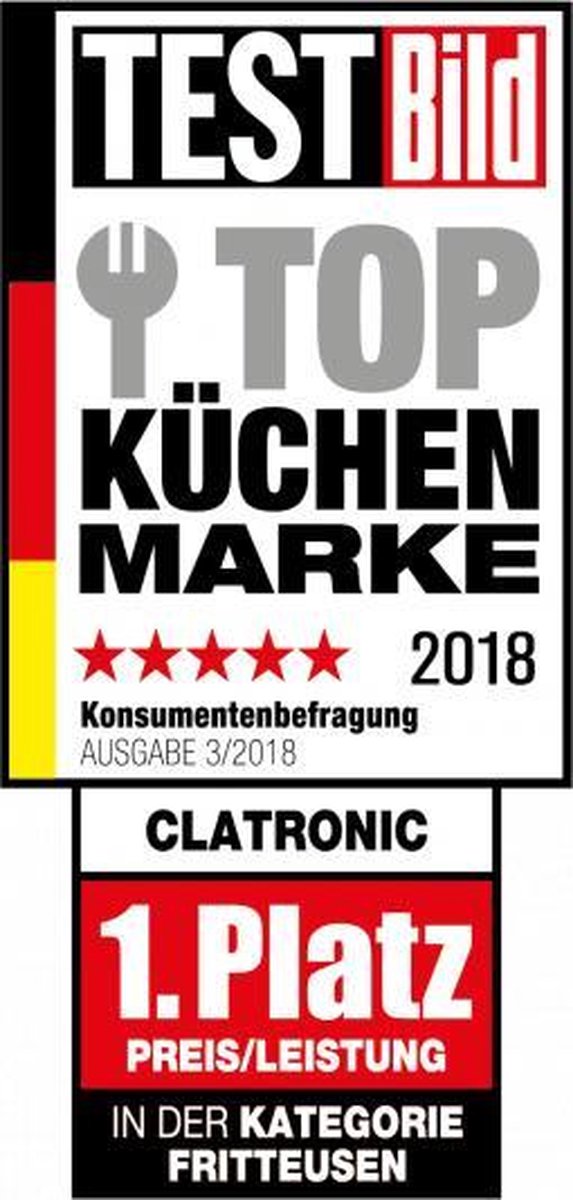 Clatronic FR 3699 H Heteluchtfriteuse 3,6L 1400W