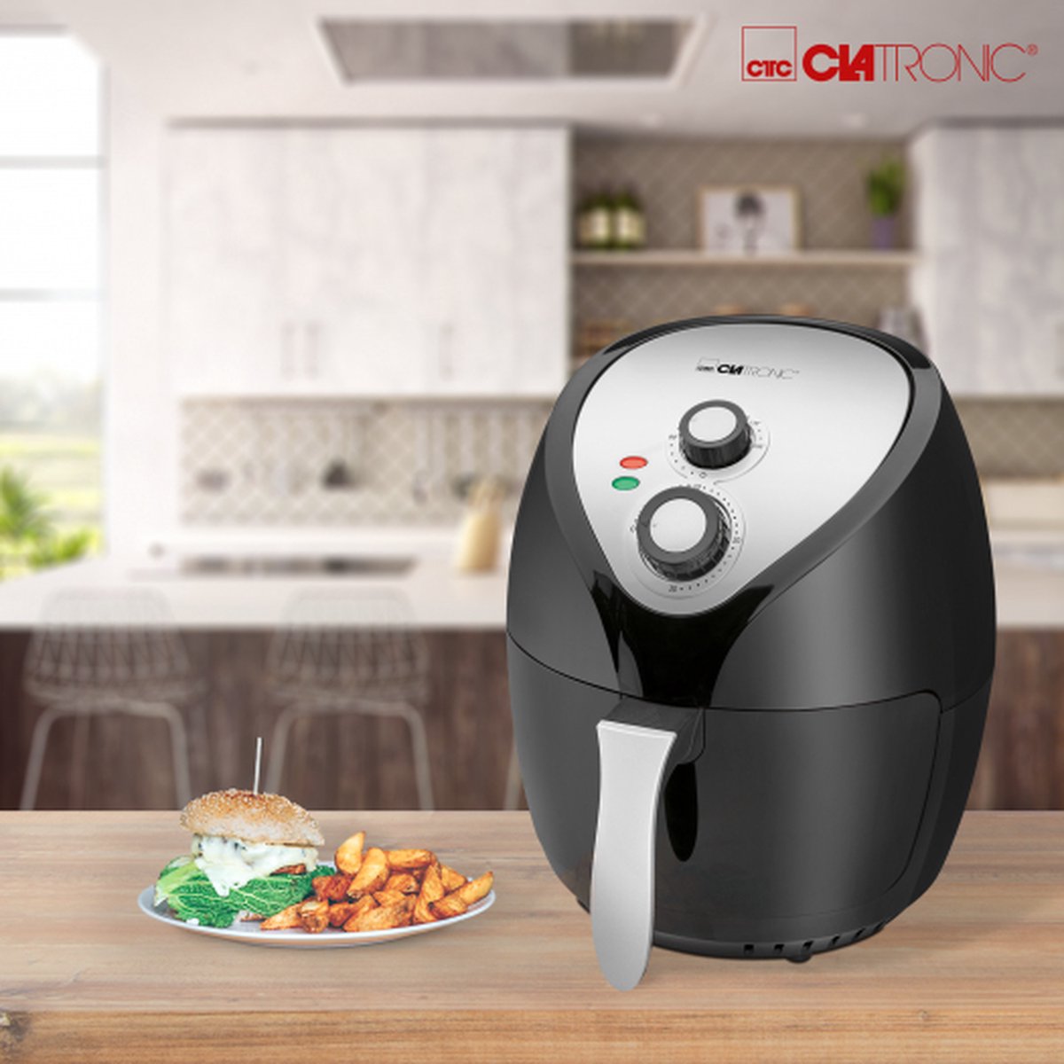 Clatronic FR 3699 H Heteluchtfriteuse 3,6L 1400W