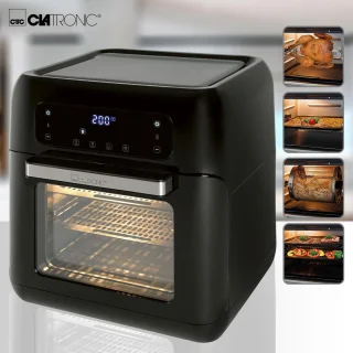 Clatronic FR 3747 H heteluchtfriteuse 11L zwart