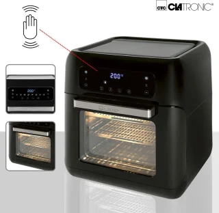 Clatronic FR 3747 H heteluchtfriteuse 11L zwart