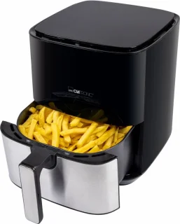 Clatronic FR 3782 H Airfryer Zwart RVS