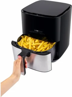 Clatronic FR 3782 H Airfryer Zwart RVS