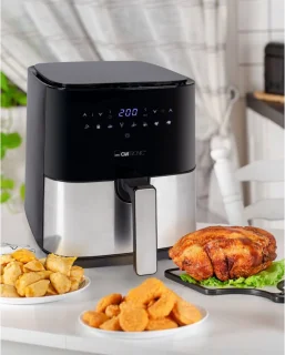 Clatronic FR 3782 H Airfryer Zwart RVS