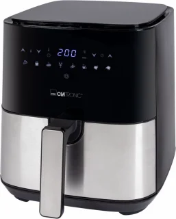 Clatronic FR 3782 H Airfryer Zwart RVS