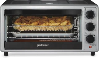 Combioven met geïntegreerde luchtfriteuse