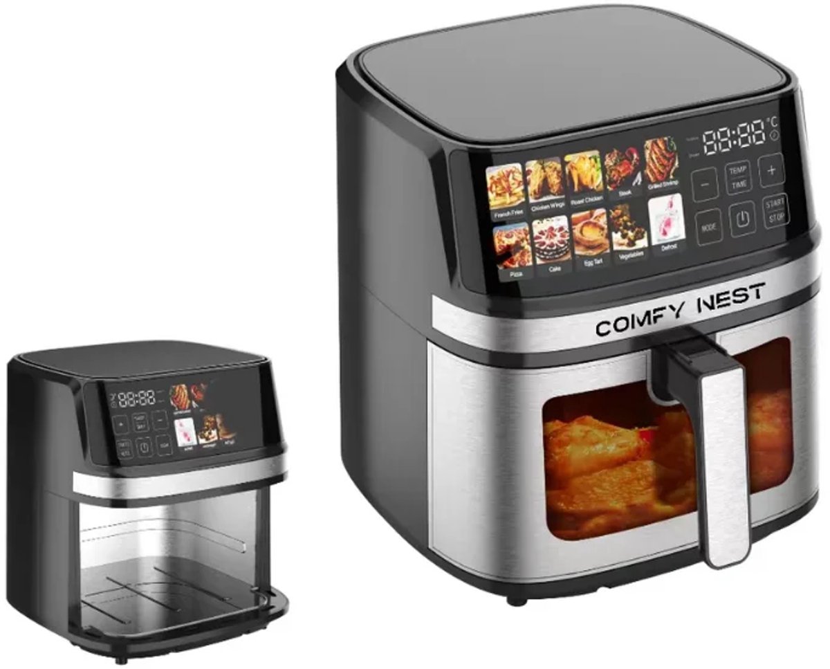 Wat vinden we goed aan de Comfy Nest CN-06160 Airfryer 8L