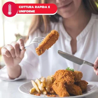 Compacte 2L heteluchtfriteuse