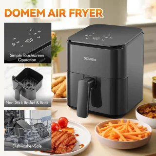 Compacte Airfryer 3-kwart