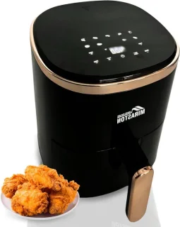 Compacte airfryer 36 liter zwart