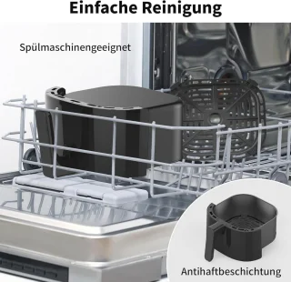 Compacte AirFryer 4,3 L