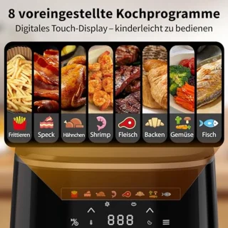 Compacte AirFryer 4,3 L