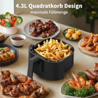 Compacte AirFryer 4,3 L