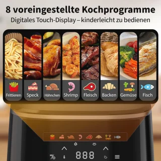 Compacte AirFryer 4,3 L