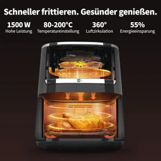 Compacte AirFryer 4,3 L