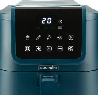 Compacte Airfryer 8L Blauw