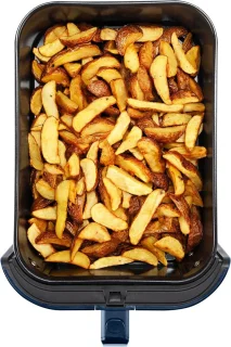 Compacte Airfryer 8L Blauw