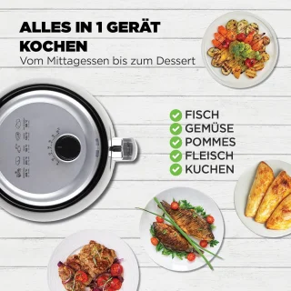 Compacte heteluchtfriteuse 2,5 L