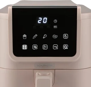 Compacte Keramische Airfryer 5 L Beige