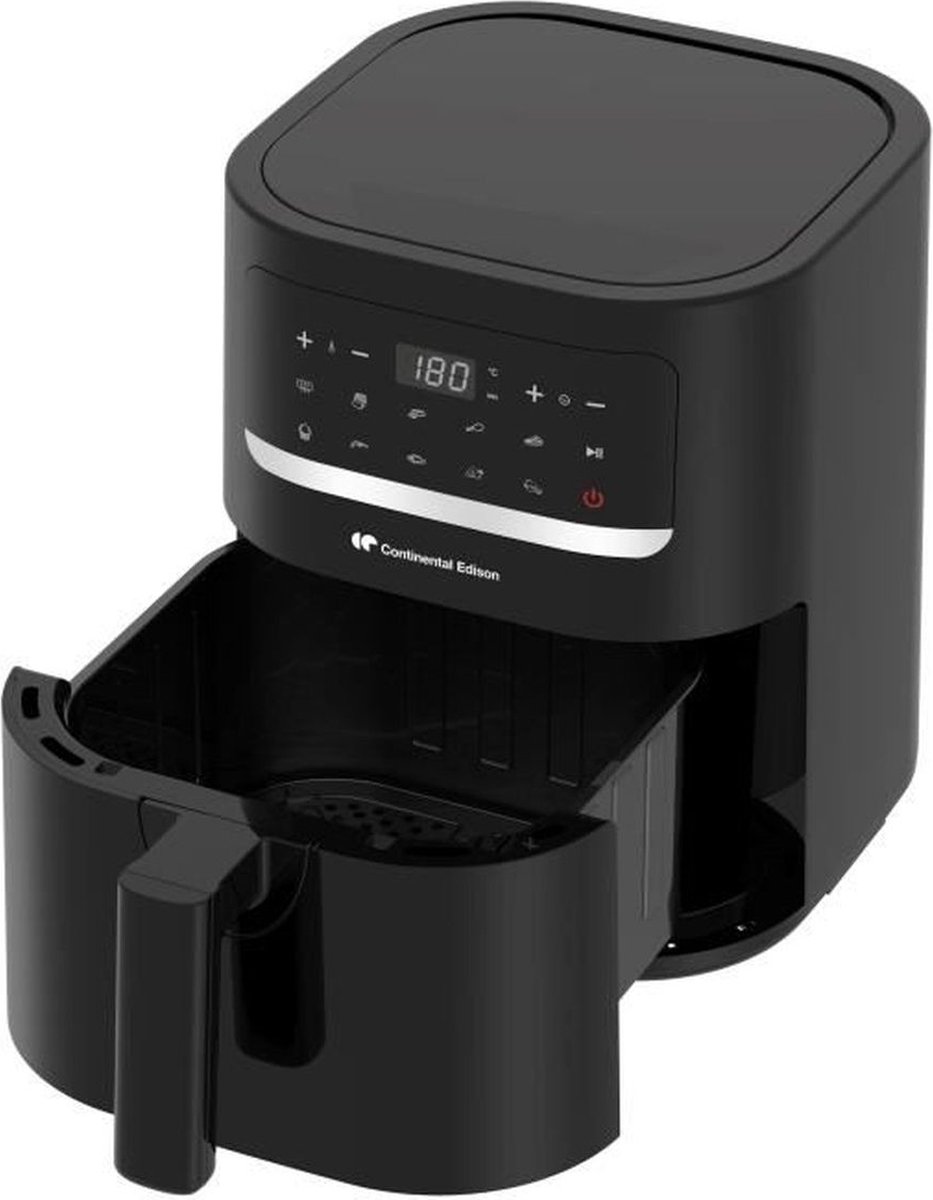Continental Edison FRSH1400B Airfryer 4,5L Zwart