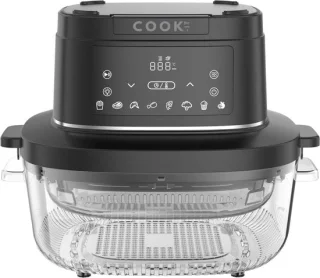 Cook-It CleanChef airfryer met glazen bak