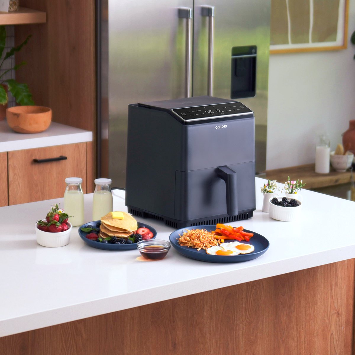 Cosori Dual Blaze XXL Heteluchtfriteuse Antraciet