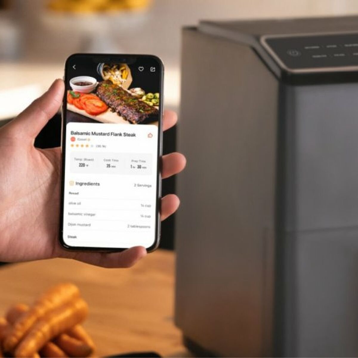 Cosori Dual Blaze XXL Heteluchtfriteuse Antraciet